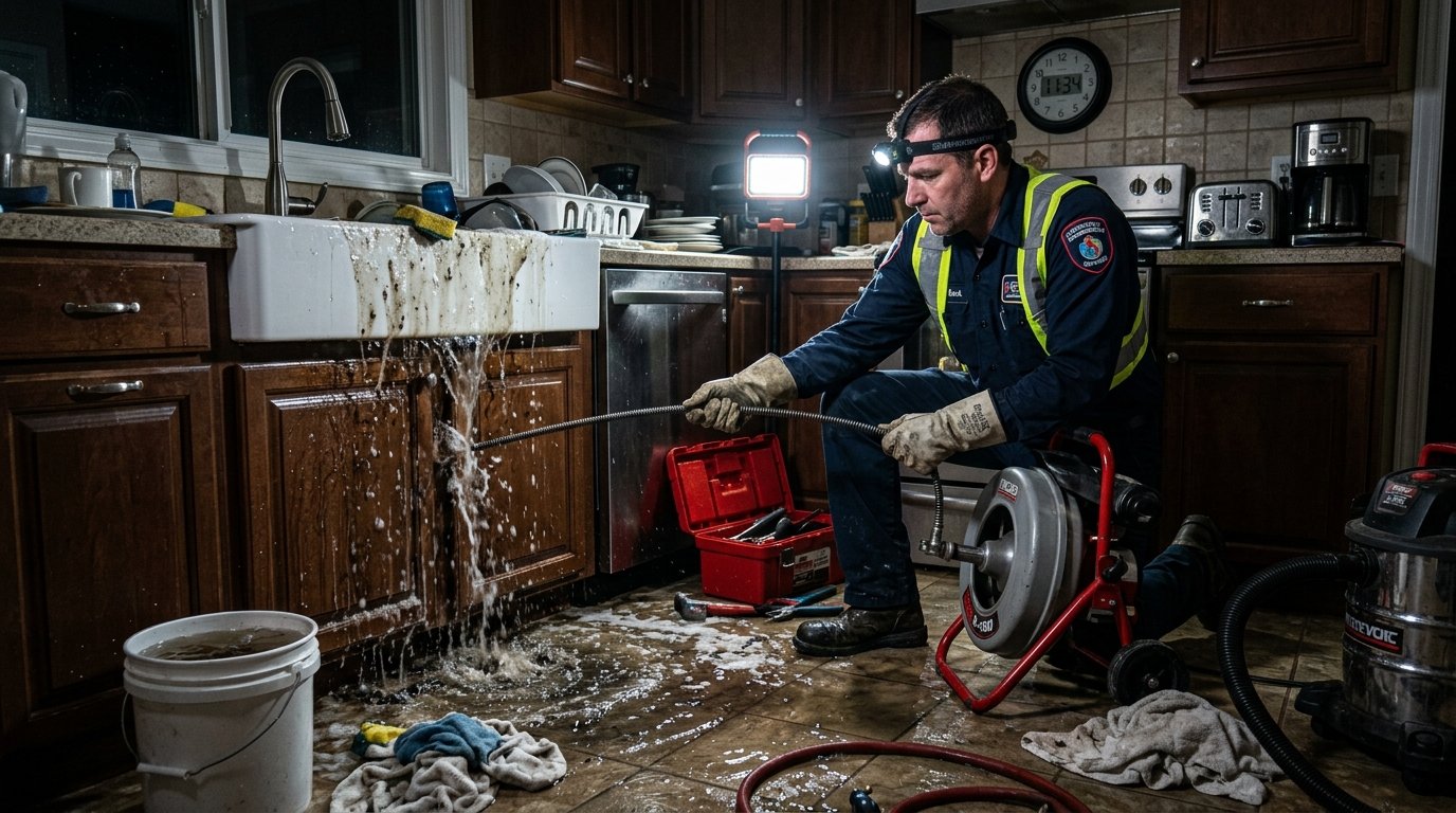 24/7 Emergency Drain Cleaning in South Holland, IL – Fast, Reliable & Professional Solutions